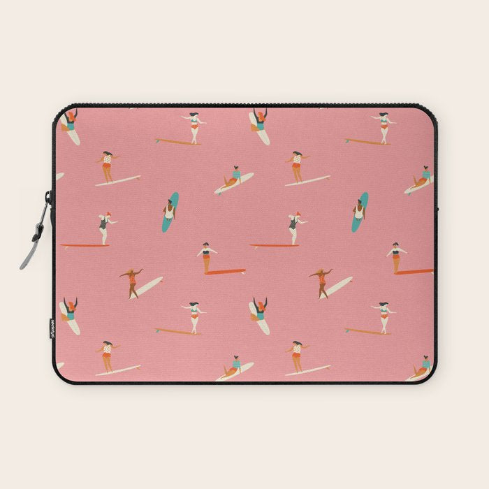 Surf sistas Laptop Sleeve Gallery Image 1