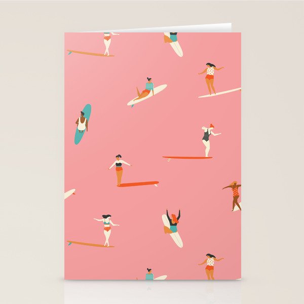 Surf sistas Stationery Card Gallery Image 2