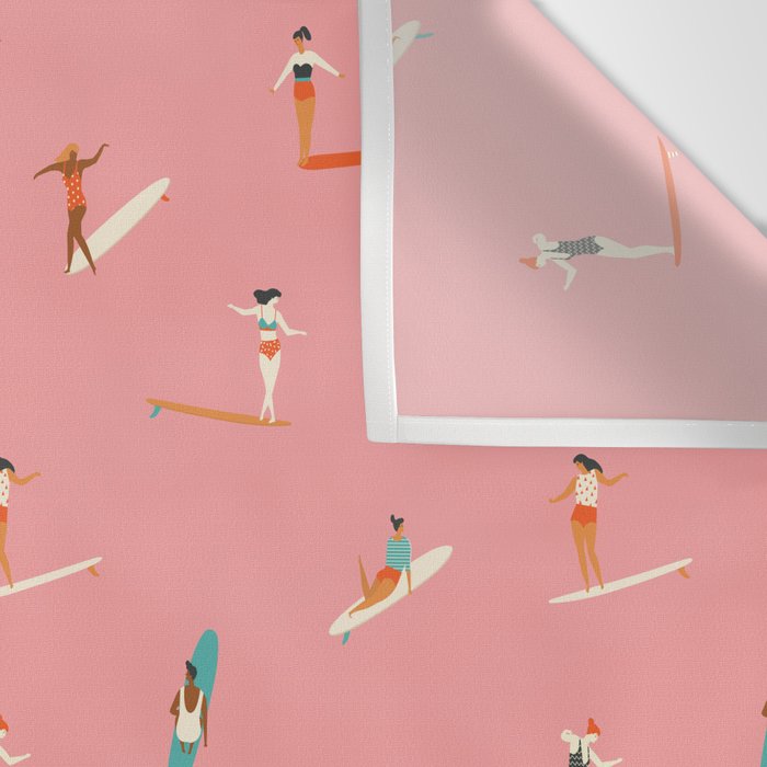 Surf sistas Wall Tapestry Gallery Image 3