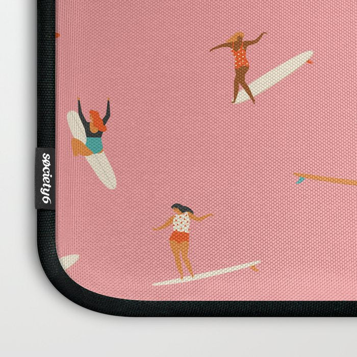 Surf sistas Laptop Sleeve Gallery Image 3