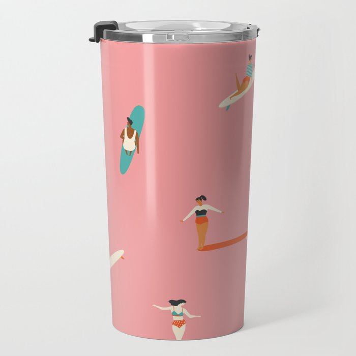 Surf sistas Travel Mug Gallery Image 3