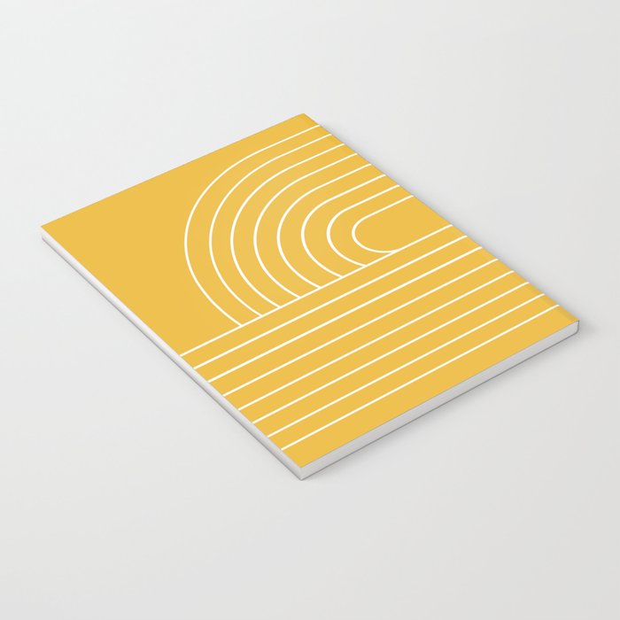 Oval Lines Abstract VII Notebook Gallery Image 3