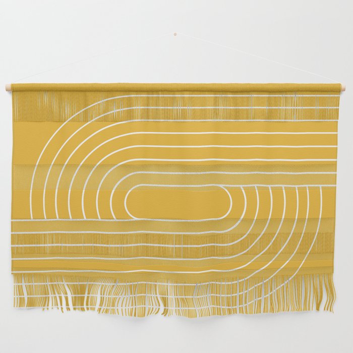 Oval Lines Abstract VII Wall Hanging Gallery Image 1