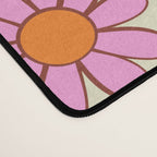 Vintage hand drawn flower art pattern Desk Mat Gallery Image 4