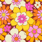 Vintage hand drawn flower art pattern Coffee Mug Gallery Image 2