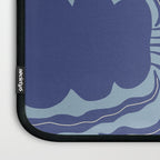 Blue moon flower-pot  Laptop Sleeve Gallery Image 3