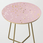 Pink and Gold Stars Side Table Gallery Image 2