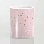 Pink and Gold Stars Coffee Mug Gallery Image 4
