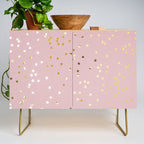 Pink and Gold Stars Credenza Gallery Image 1