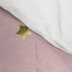 Pink and Gold Stars Comforter Gallery Image 4