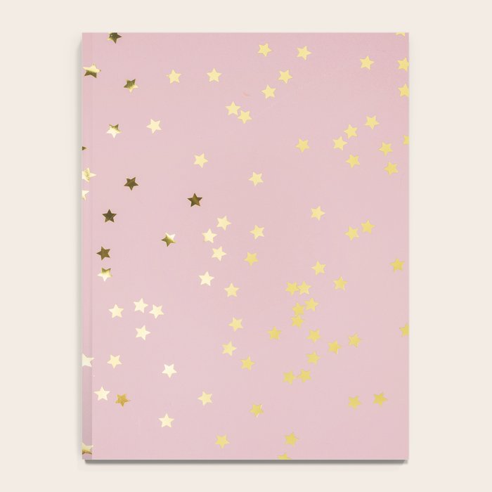 Pink and Gold Stars Notebook Gallery Image 4