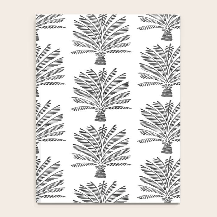 Palm Tree - Black Notebook Gallery Image 4