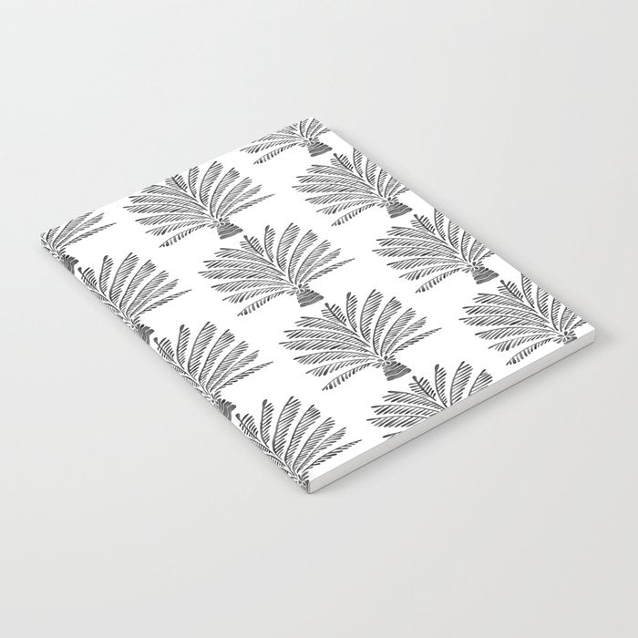 Palm Tree - Black Notebook Gallery Image 2