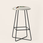 Snake and flowers Stool Gallery Image 1