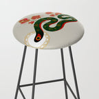 Snake and flowers Stool Gallery Image 2