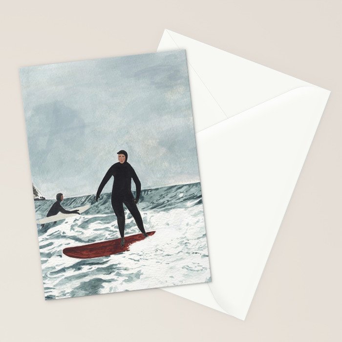 Nordic Surf Stationery Card Gallery Image 2