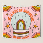 Be A Ray of Sunshine Wall Tapestry Gallery Image 4