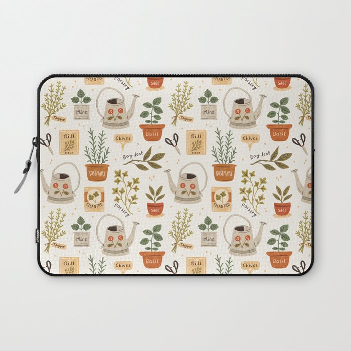 Herb Garden Laptop Sleeve Gallery Image 1