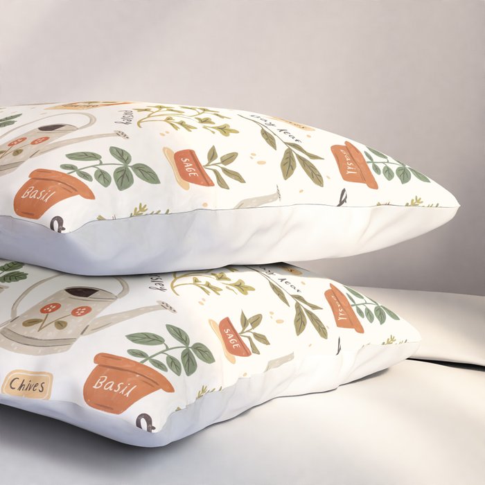 Herb Garden Pillow Sham Gallery Image 3