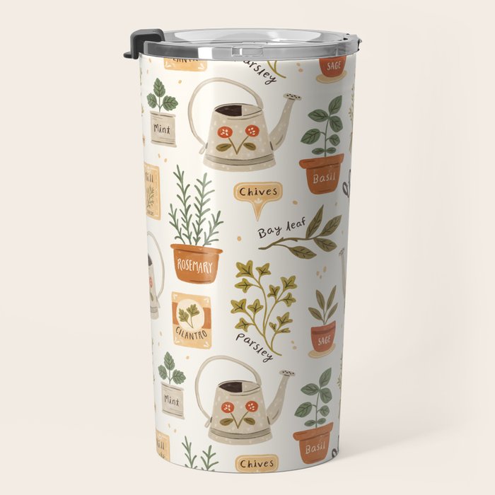 Herb Garden Travel Mug Gallery Image 3