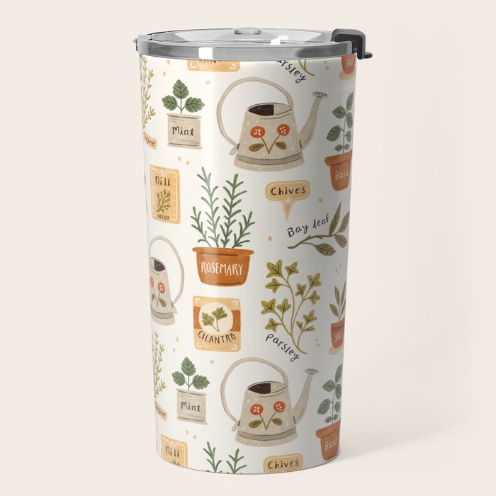 Herb Garden Travel Mug Gallery Image 2