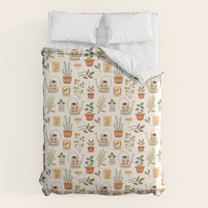 Herb Garden Duvet Cover Gallery Image 6