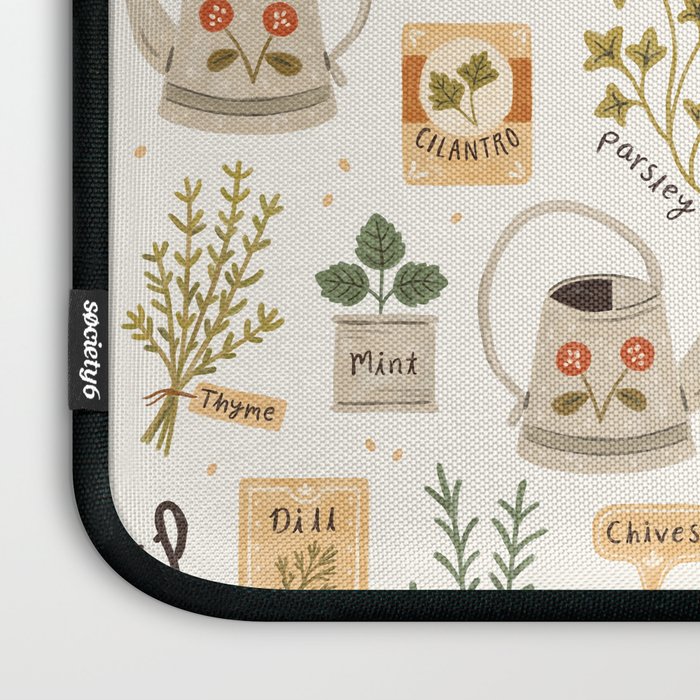 Herb Garden Laptop Sleeve Gallery Image 3