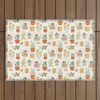 Herb Garden Outdoor Rug Gallery Image 1