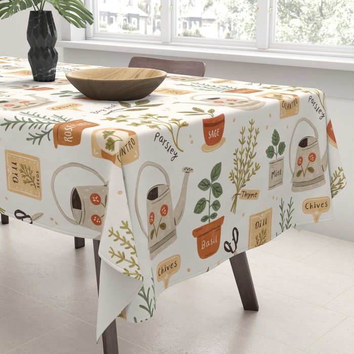 Herb Garden Tablecloth Gallery Image 3