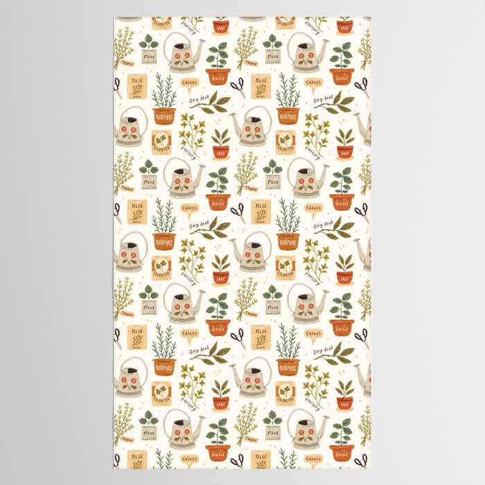Herb Garden Tablecloth Gallery Image 2