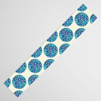Petal Burst - Turquoise Table Runner Gallery Image 3