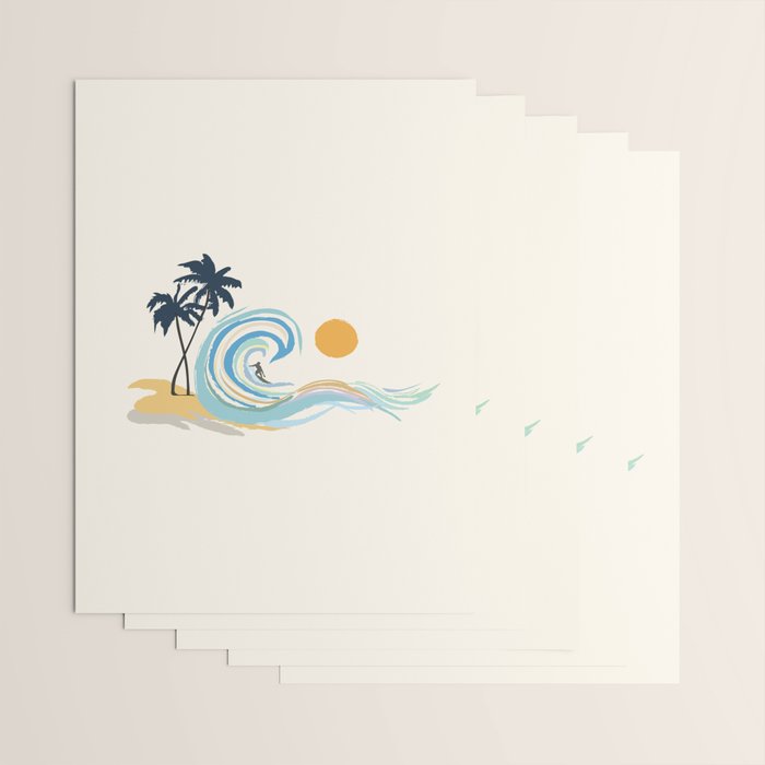Minimalistic Summer II Wrapping Paper Gallery Image 3