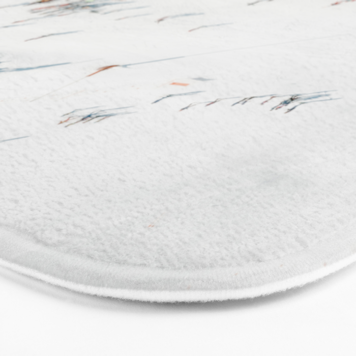 Aerial shot of ski resort Bath Mat Gallery Image 3