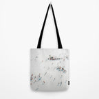Aerial shot of ski resort Tote Bag Gallery Image 2