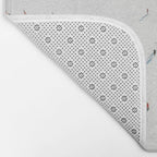 Aerial shot of ski resort Bath Mat Gallery Image 2