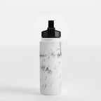 Aerial shot of ski resort Water Bottle Gallery Image 2