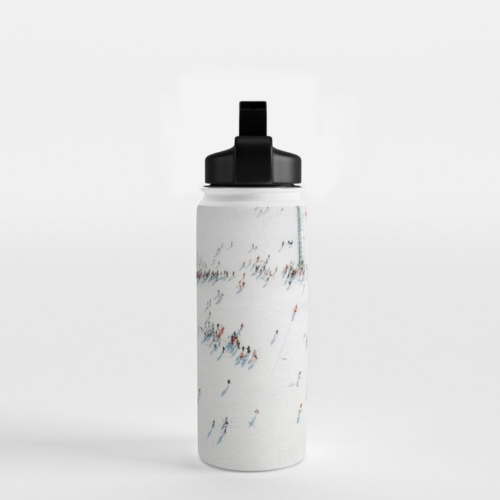 Aerial shot of ski resort Water Bottle Gallery Image 2
