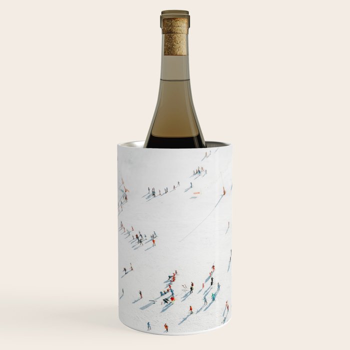 Aerial shot of ski resort Wine Chiller Gallery Image 2
