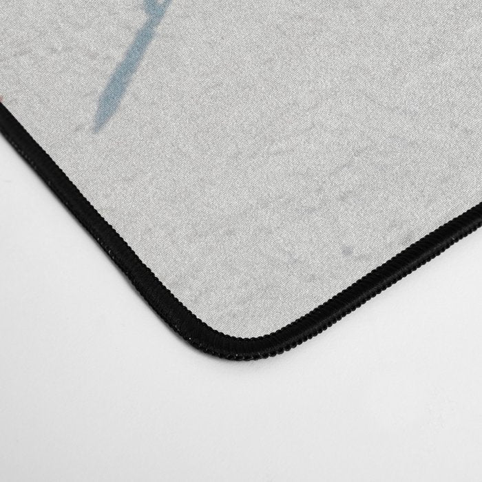 Aerial shot of ski resort Desk Mat Gallery Image 4