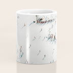 Aerial shot of ski resort Coffee Mug Gallery Image 4