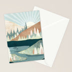 Autumn Sun Stationery Card Gallery Image 2