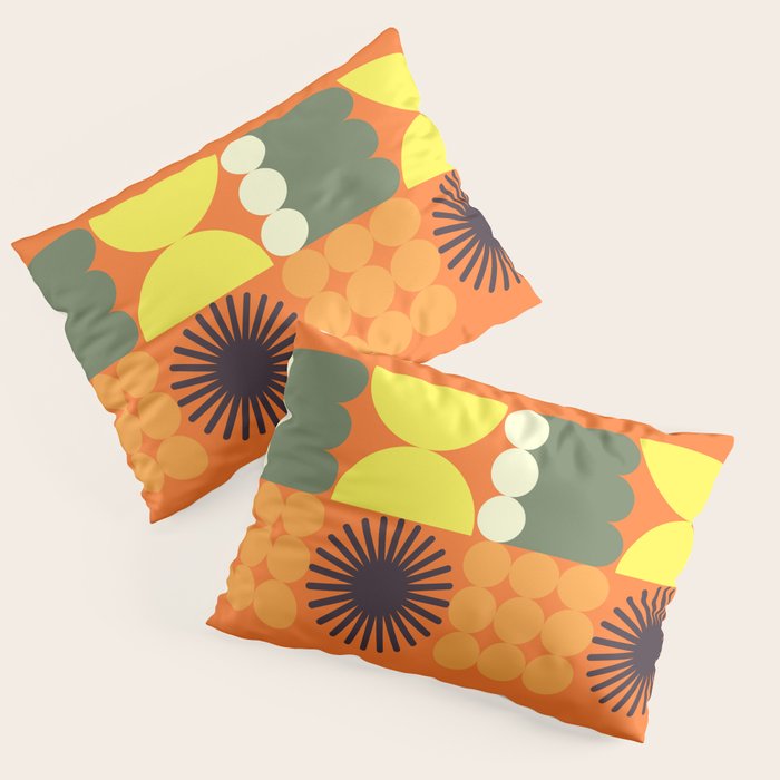 Retro 18C Pillow Sham Gallery Image 1