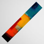 Mid Century Abstract Art Table Runner Gallery Image 3