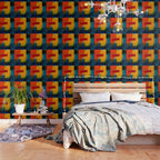 Mid Century Abstract Art Wallpaper Gallery Image 3