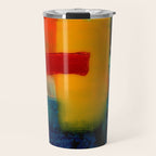 Mid Century Abstract Art Travel Mug Gallery Image 1