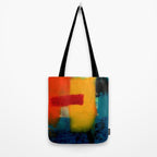Mid Century Abstract Art Tote Bag Gallery Image 2