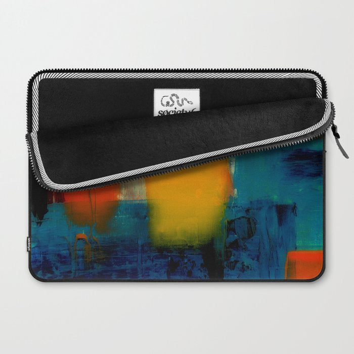 Mid Century Abstract Art Laptop Sleeve Gallery Image 2