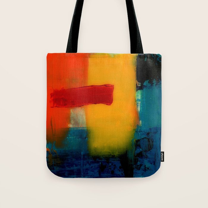 Mid Century Abstract Art Tote Bag Gallery Image 1