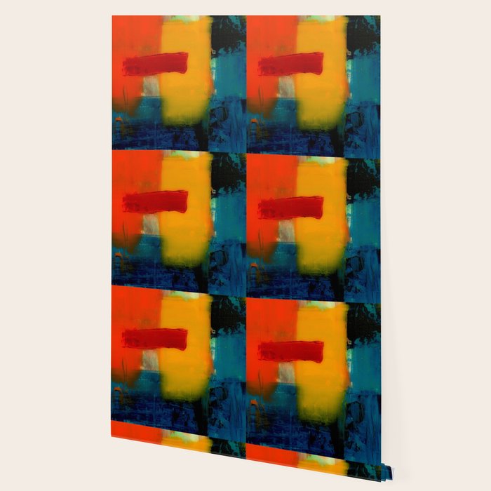 Mid Century Abstract Art Wallpaper Gallery Image 2