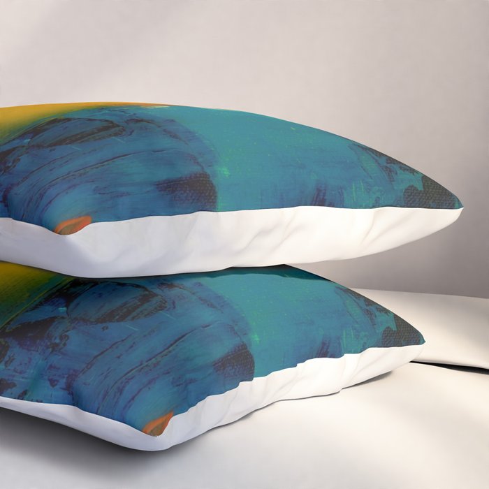 Mid Century Abstract Art Pillow Sham Gallery Image 3